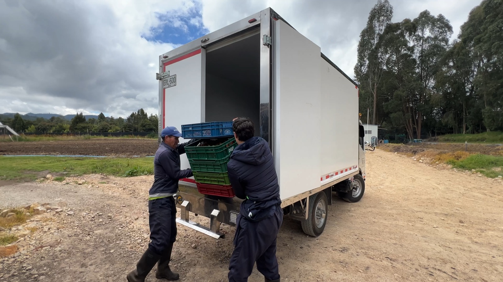 Camión refrigerado de FruitsFull